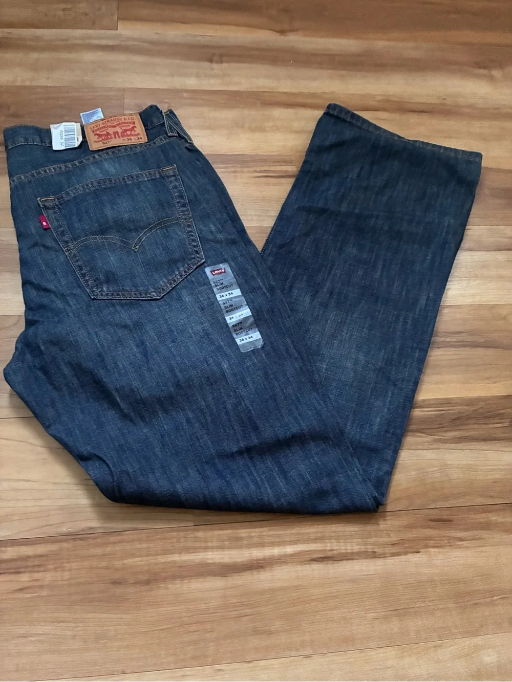 Levi's Slim Bootcut Jeans - Dark Blue 36x34